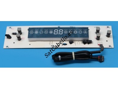 Placa Display Columna Aire Acondicionado Hisense K1561494