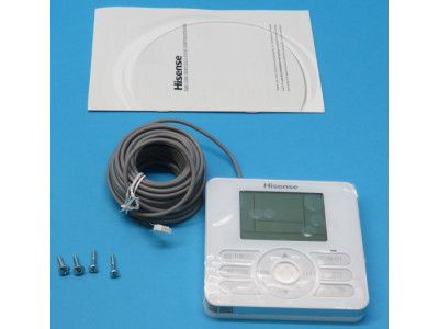 Programmable Wall Remote Control with Cable for Hisense Air Conditioning K1811536 