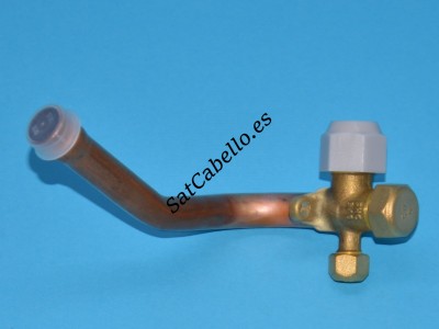 Valvula Servicio 3 Vias 1/2 Aire  Acondicionado Hisense K1849153