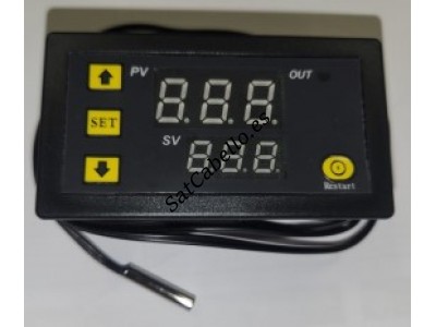 Termostato Digital Con Sonda 230V 