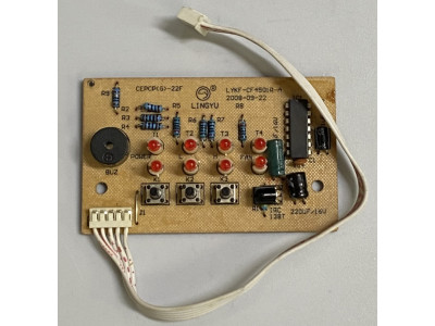 Placa Control Modulo Botonera Con Receptor Mando a distancia Calefactor Mural  