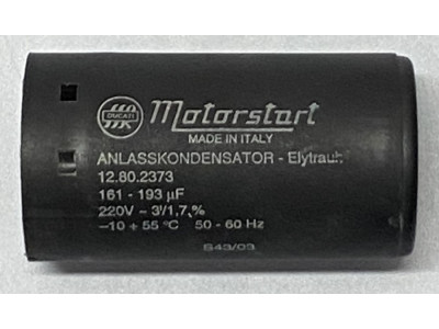 Condensador 161 UF a 193 UF Arranque Frigorificos