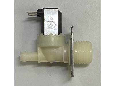 Electrovalvula 1Via Lavadora Salida Recta Con Soporte Atornillado
