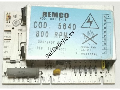 Placa Control Lavadora New Pol Ardo Taurus Rommer 800 RPM