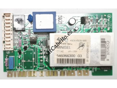 Placa Control Lavadora New Pol Ardo Taurus Rommer CFE43