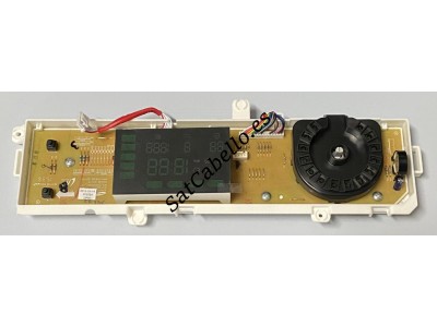 Placa Control Display Lavadora Samsung WF80F5E5U4W/EC