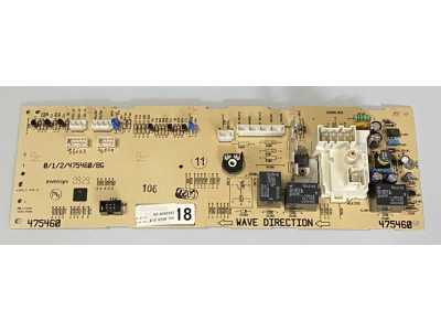 Washer Control Plate 