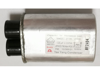 Condensador 1 UF Microondas LG MS-1924W