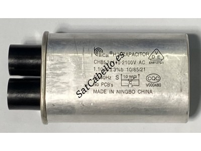 Condensador 1,10 UF Microondas LG MG-5683FLB/03 