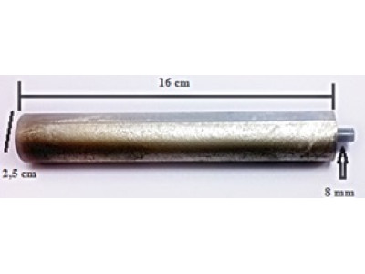 Anodo De Magnesio 16cm 2.5cm 8mm Termo Electrico Thermor